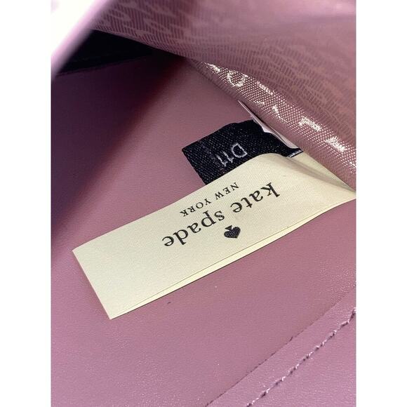 KATE SPADE, SMALL PLUM SMOOTH LEATHER CROSSBODY BAG - Picture 13 of 14